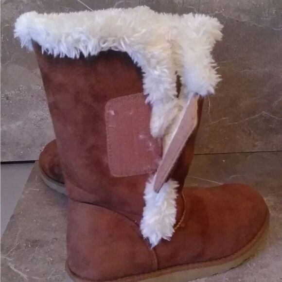 Falls Creek boots Sz 7 Brown - Picture 4 of 9